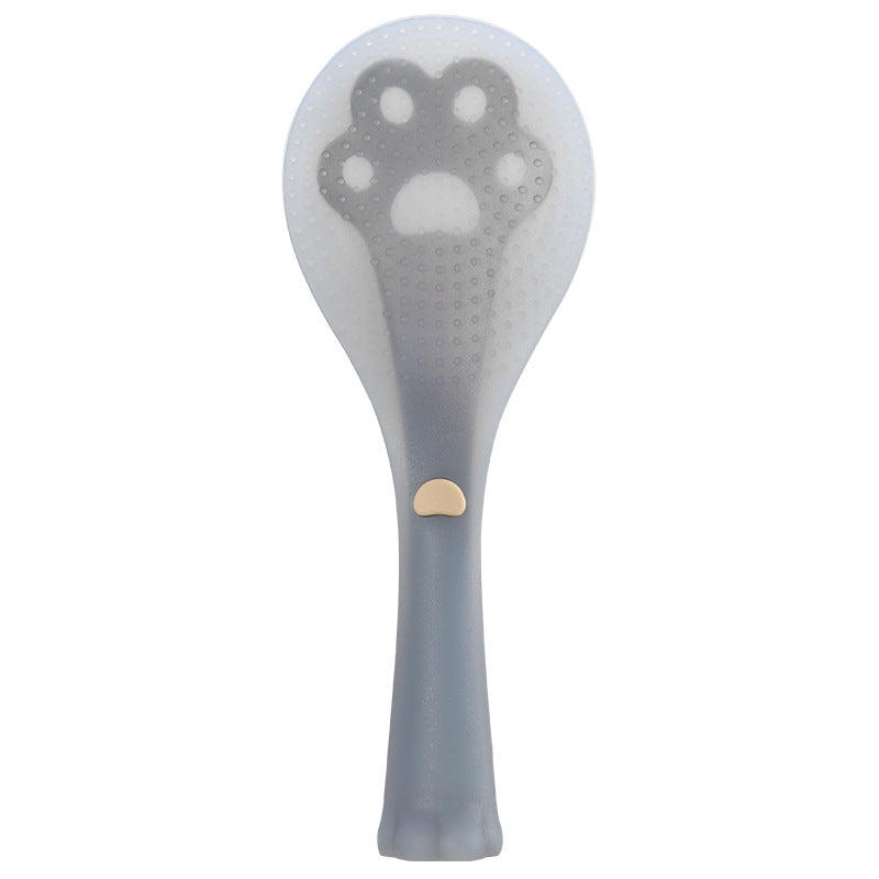 Premium Silicone Rice Spoon Food Grade Nonstick Standable Heat Resistant Serving Spoon