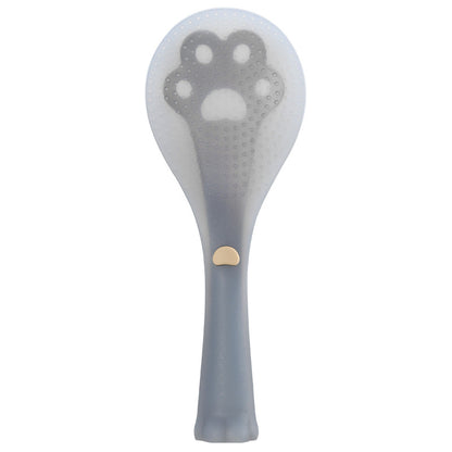 Premium Silicone Rice Spoon Food Grade Nonstick Standable Heat Resistant Serving Spoon