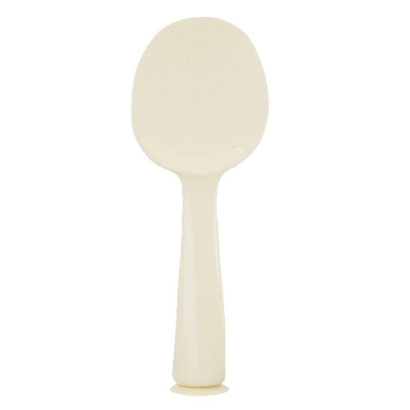 Wall Mounted Rice Spoon with Suction Cup Nonstick Heat Resistant Standing Serving Spoon